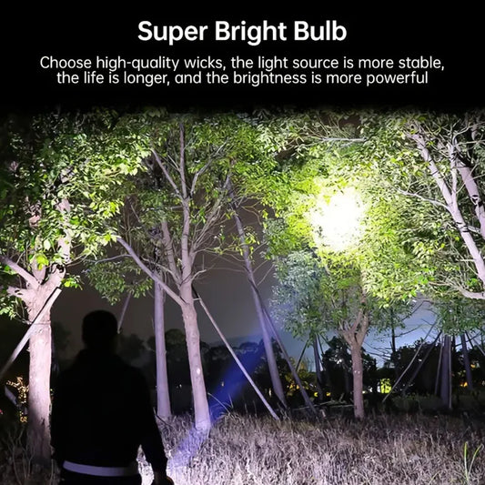 Ultra-Bright Rechargeable LED Torch – Long Range, Powerful Flashlight for Outdoor Adventures