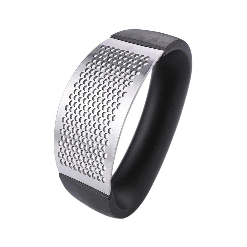 Effortless Stainless Steel Garlic Crusher – Rocking Garlic Press & Mincer for Quick Prep