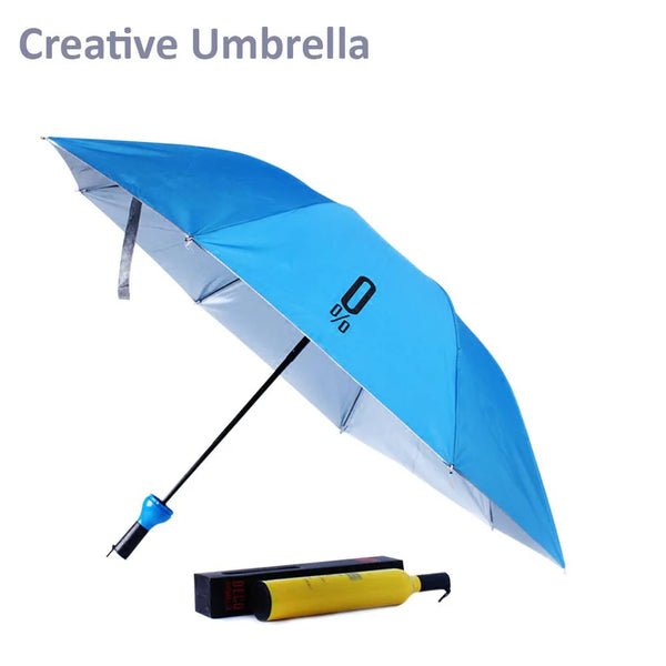 Colorful Bottle Umbrella – Unique Compact Rain & Sun Protection in Stylish Bottle Case