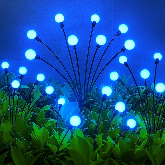 Solar LED Fiber Optic Garden Light – Magical Outdoor Decorative Stake Lamp