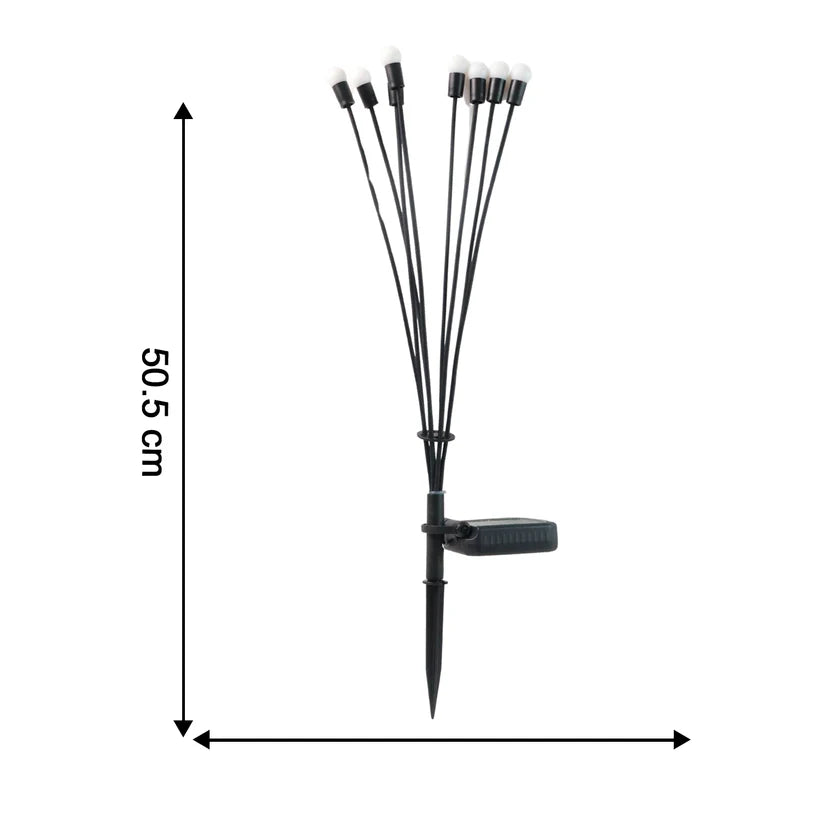 Solar LED Fiber Optic Garden Light – Magical Outdoor Decorative Stake Lamp