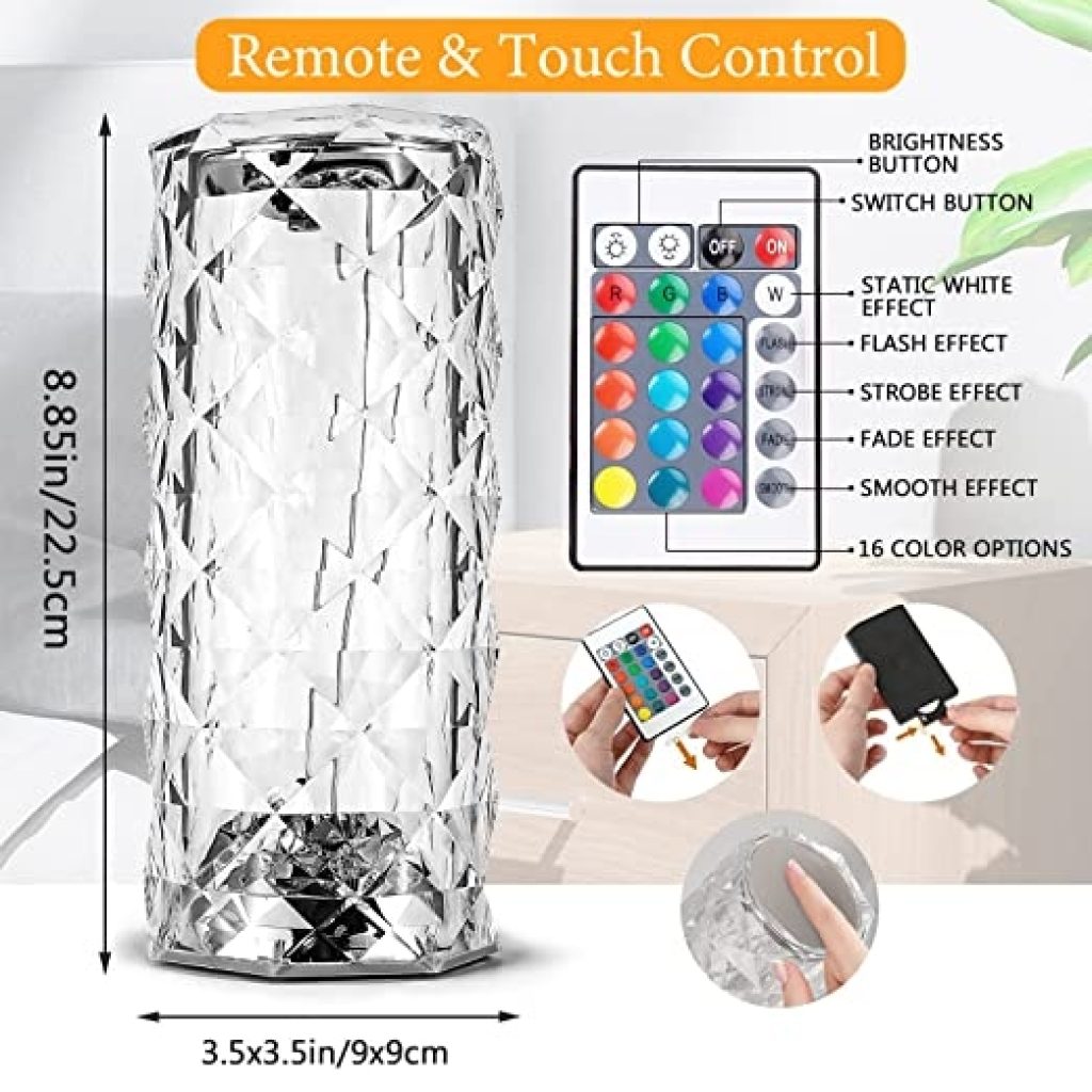 Atmosphere Crystal Table Lamp