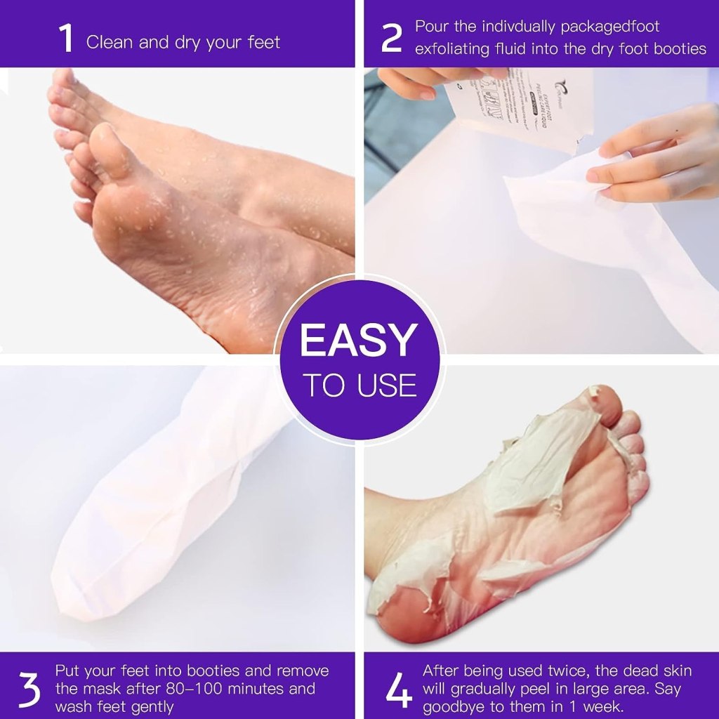 Dead Skin Remover Foot Mask – Reveal Baby-Soft Feet