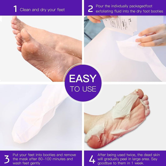 Dead Skin Remover Foot Mask – Reveal Baby-Soft Feet