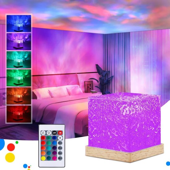 Ocean Wave Water Ripple Lamp Home Improvement