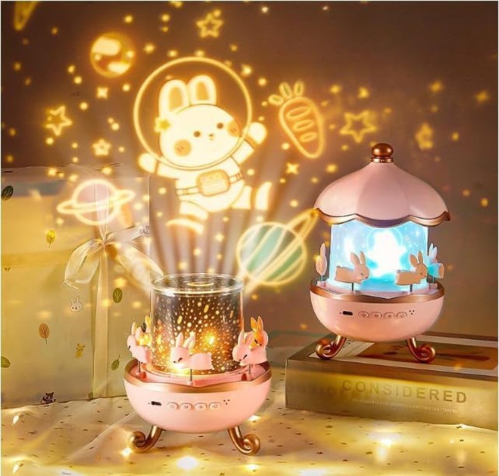 Starry Rabbit Night Light & Projector