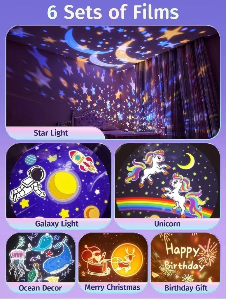 Starry Rabbit Night Light & Projector